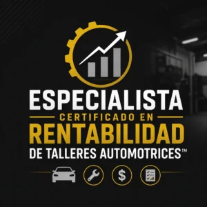 Especialista Certificado en Rentabilidad de Talleres Automotrices™