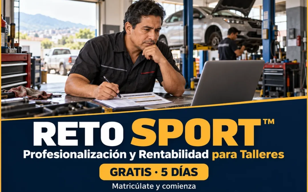 RETO SPORT™ | Entrenamiento de Profesionalización y Rentabilidad para Talleres