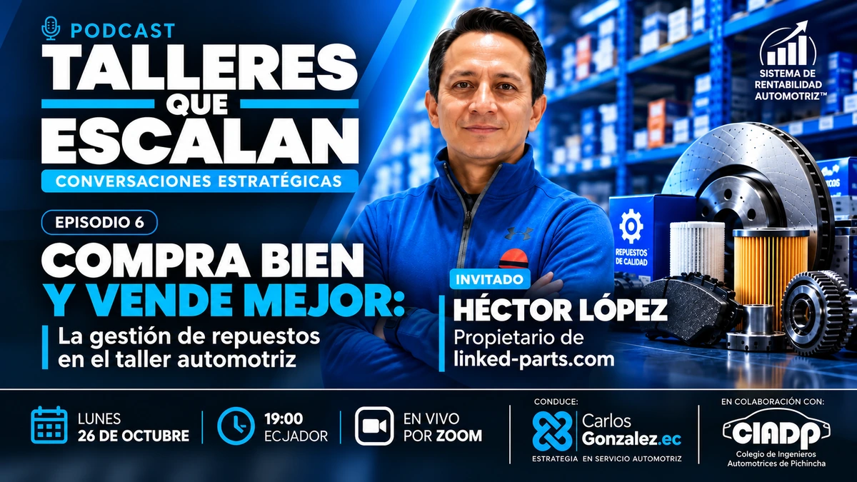 Talleres que escalan Hector López Linked-Parts